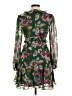 Bardot 100% Polyester Floral Green Cocktail Dress Size 8 - photo 2