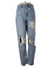 American Eagle Outfitters Hearts Blue Jeans Size 6r - photo 1