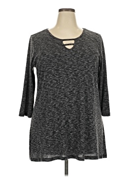 24/7 Maurices 3/4 Sleeve T-Shirt (view 1)