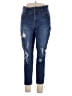 Wallflower Hearts Blue Jeans Size 16 - photo 1