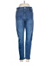 Ann Taylor LOFT Solid Blue Jeans Size 27 waist - photo 1