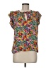 ee:some Purple Short Sleeve Blouse Size M - photo 1