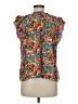 ee:some Purple Short Sleeve Blouse Size M - photo 2