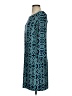 Laundry by Design Print Teal Casual Dress Size 2 - photo 5