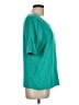 Chico's Teal Short Sleeve Top Size L - photo 4