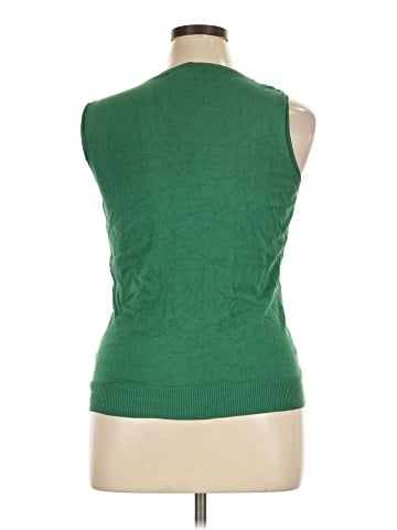 August Silk Sleeveless T-Shirt (view 2)