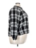 Eyeshadow Black 3/4 Sleeve Blouse Size 2X - photo 4
