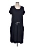 Barbour Solid Blue Casual Dress Size 10 - photo 1
