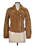 BCBGeneration 100% Leather Brown Leather Jacket Size M - photo 1