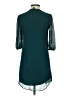 Iz Byer 100% Polyester Teal Casual Dress Size XS - photo 2