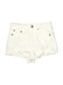 Aeropostale Solid Ivory White Shorts Size 00 - photo 1
