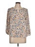Collective Concepts 100% Polyester Ivory 3/4 Sleeve Blouse Size L (petite) - photo 1