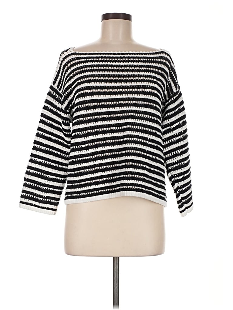 Pre-owned Ann Taylor Pullover Sweater In Black
