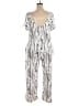 Unbranded Graphic Silver Jumpsuit Size XL - photo 2