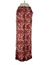 MICHAEL Michael Kors 100% Polyester Paisley Red Casual Pants Size 4 - photo 1