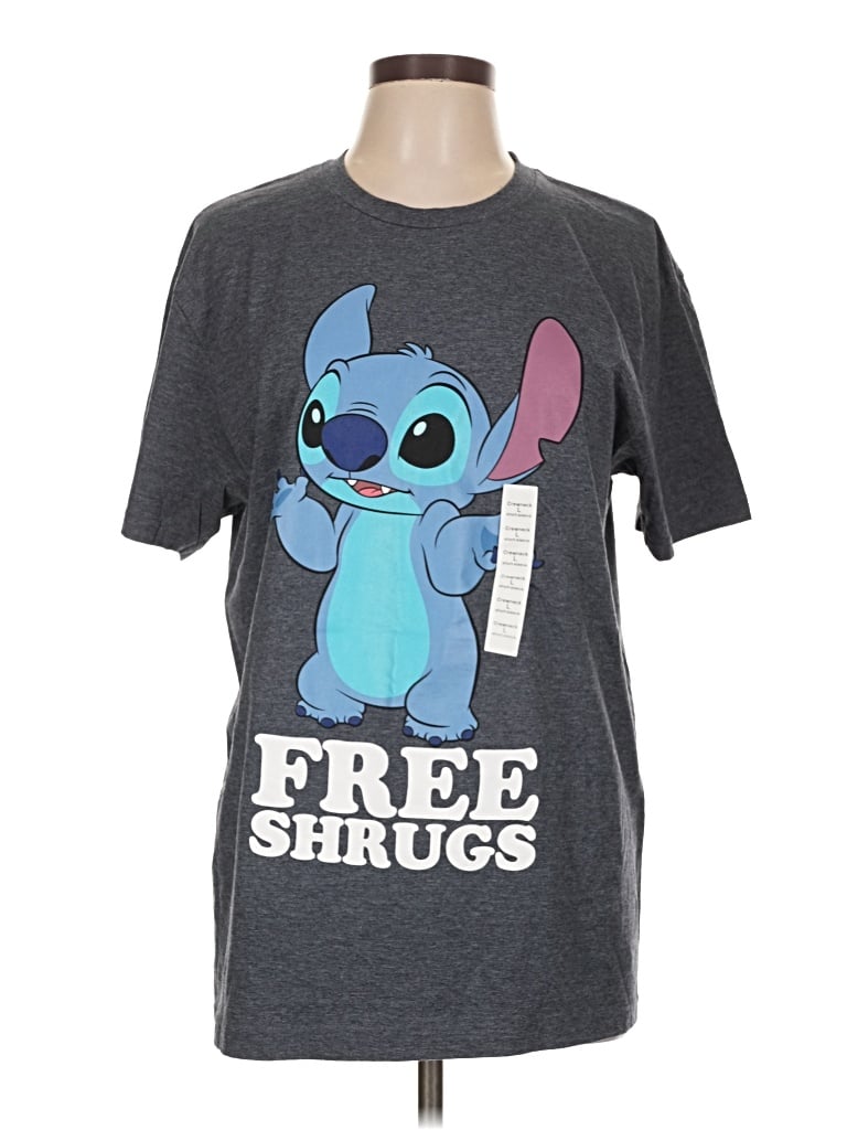 Disney Short Sleeve T-shirt In Gray