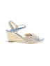 Violet & Red Blue Wedges Size 11 - photo 1