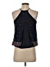 Floreat 100% Rayon Black Sleeveless Blouse Size 2 - photo 2