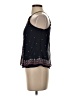 Floreat 100% Rayon Black Sleeveless Blouse Size 2 - photo 5