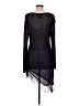 Chico's 100% Rayon Black Pullover Sweater Size Med (1) - photo 2