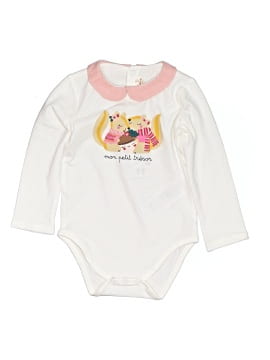 Du Pareil Au Meme DPAM Long Sleeve Onesie (view 1)