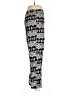 Solitaire Print Black Casual Pants Size M - photo 4