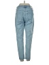 Express Hearts Blue Jeans Size 4s - photo 2