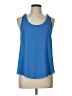 Absolute Angel 100% Polyester Blue Sleeveless Top Size L - photo 1