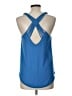 Absolute Angel 100% Polyester Blue Sleeveless Top Size L - photo 2