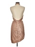 Unbranded 100% Polyester Metallic Gold Cocktail Dress Size M - photo 2