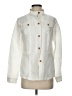 J. McLaughlin 100% Linen Ivory Long Sleeve Button-Down Shirt Size XS - photo 1