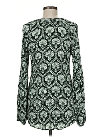 White House Black Market Long Sleeve Blouse (view 2)