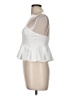 Zara White Sleeveless Top Size M - photo 5