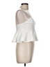 Zara White Sleeveless Top Size M - photo 4