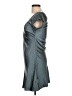 Motel Solid Gray Casual Dress Size L - photo 5