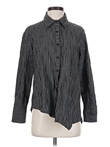 River Island Long Sleeve Button-Down Shirt (view 1)