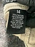 d.jeans Solid Gray Khakis Size 14 - photo 5
