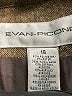 Evan Picone Tweed Brown Jacket Size 14 - photo 6