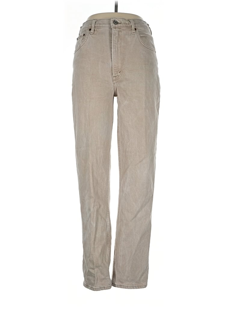 Pre-owned Abercrombie & Fitch Jeans In Tan