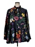 Ellos 100% Polyester Black Long Sleeve Blouse Size 14 - photo 1