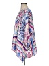 Chico's 100% Polyester Blue Poncho Size XL - photo 5