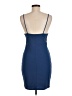 Sunset & Spring Solid Blue Cocktail Dress Size M - photo 2