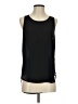 Lush 100% Polyester Black Sleeveless T-Shirt Size S - photo 1