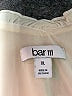 Bar III 100% Polyester Ivory Sleeveless Blouse Size XL - photo 7