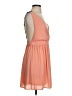Assorted Brands Solid Orange Cocktail Dress Size S - photo 4