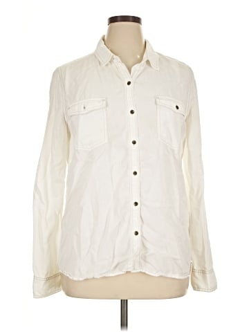 Halogen Long Sleeve Button-Down Shirt (view 1)