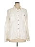 Halogen 100% Tencel Ivory Long Sleeve Button-Down Shirt Size XL - photo 1