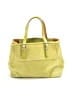 Coach 100% Leather Yellow Green Leather Tote One size - photo 3