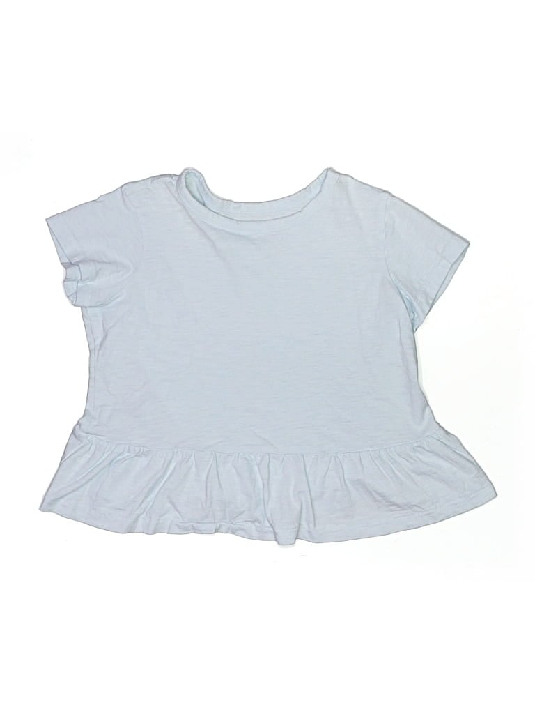Pre-owned Primary Clothing Kids' Short Sleeve T-shirt In Blue