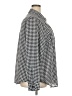 Torrid 100% Polyester Houndstooth Silver Long Sleeve Blouse Size 3X Plus (3) - photo 4